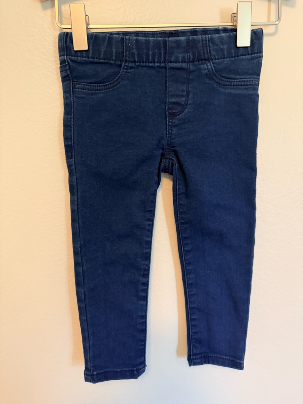 OshKosh B'gosh Navy Blue Girls' Pull-On Jeggings